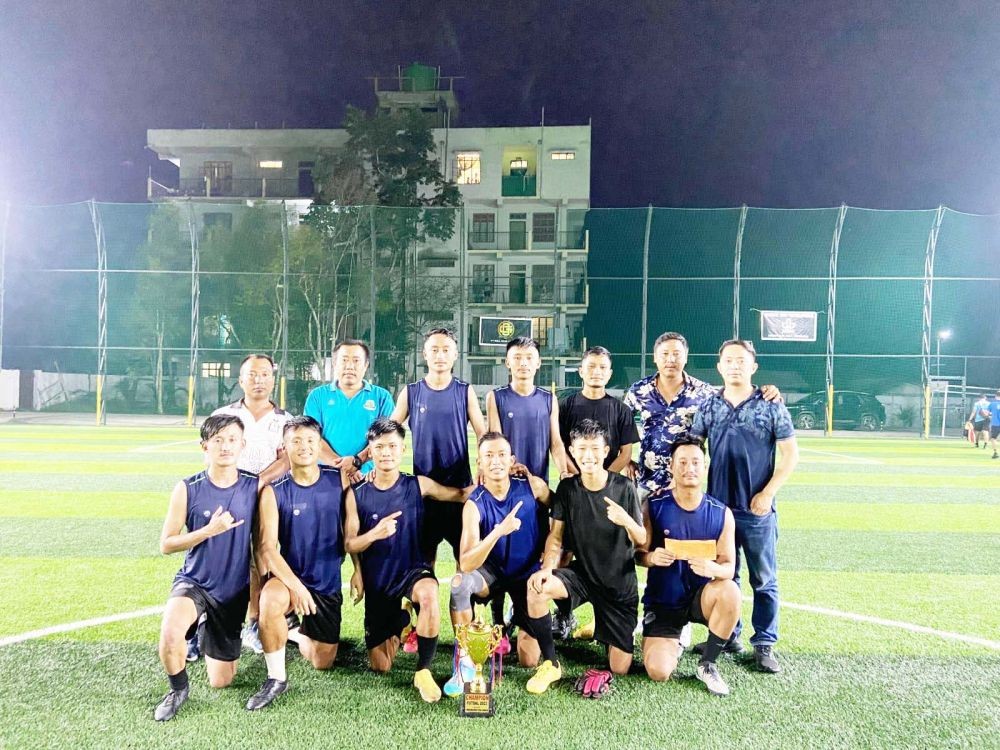 Chümoukedima District Futsal Championship 2023 winner Chümoukedima Sporting Club.